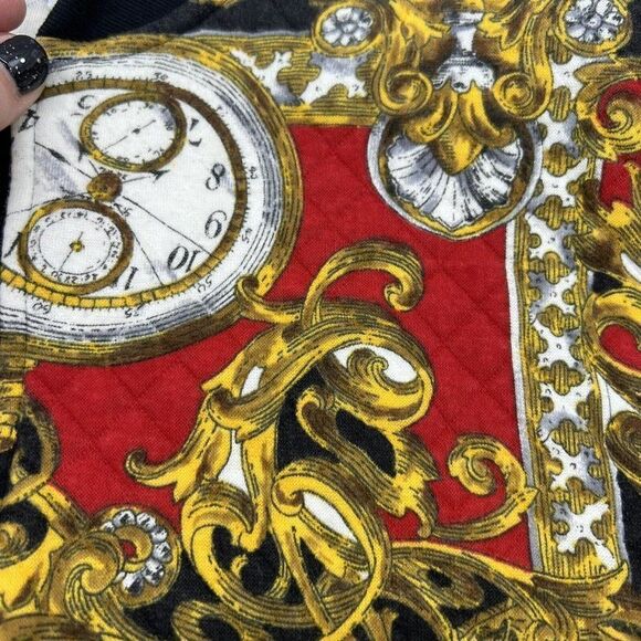 Ruth Norman VTG Neiman Marcus Full Zip Jacket Shoulder Pads Size Large new york - Picture 3 of 5